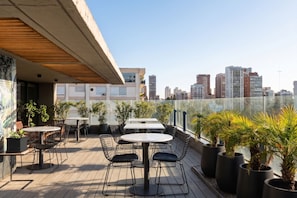 Terrasse sur le toit