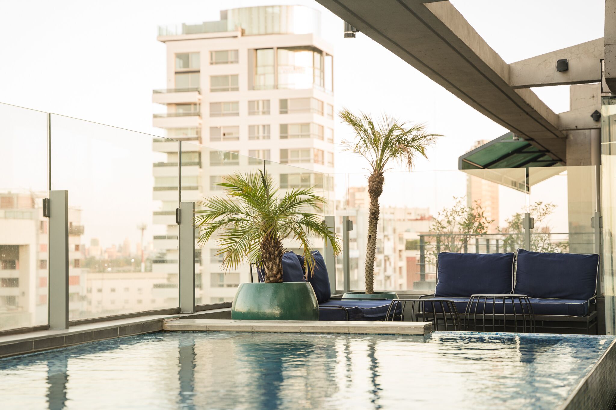 Seasonal outdoor pool