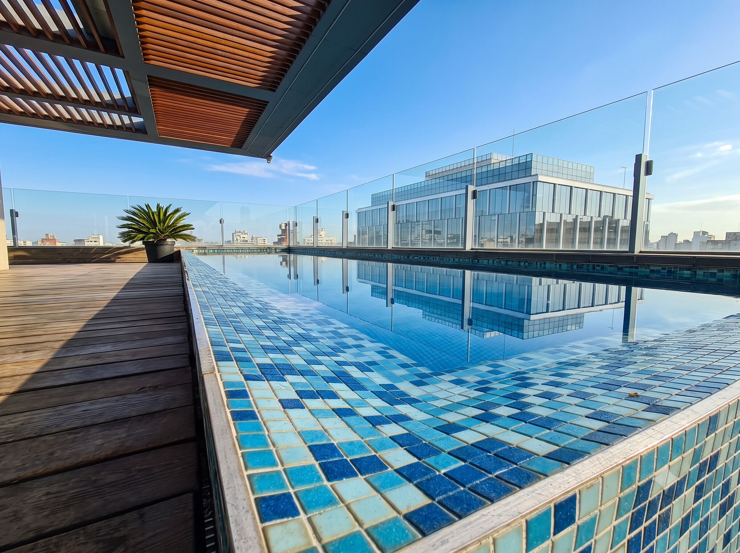 Seasonal outdoor pool