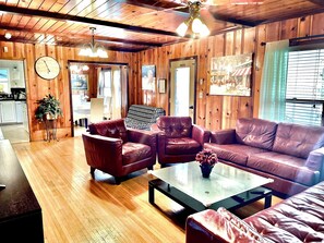 Luxury House, 4 Bedrooms | Living area | Flat-screen TV - 4BR, 4BA House Beach, Entertainment, Nightlife (Hollywood)