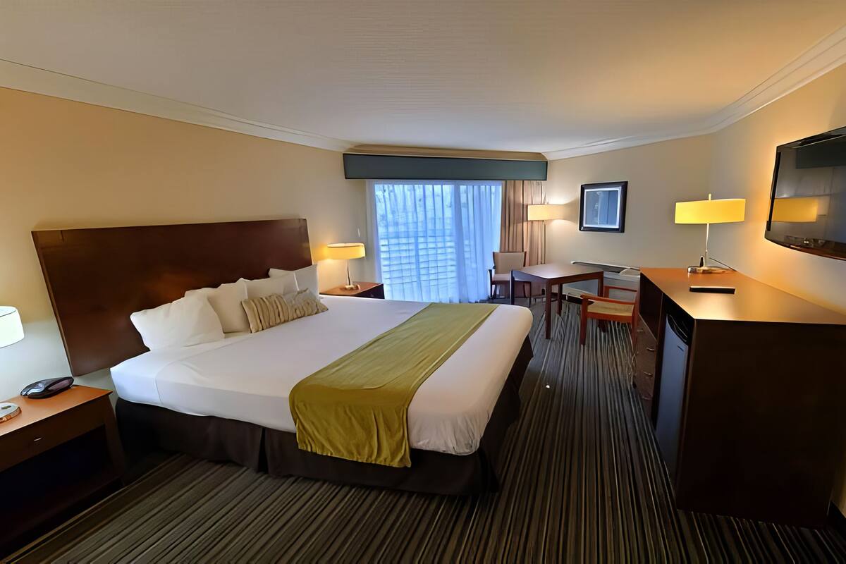 Standard Room, 1 King Bed (1st Floor) | Desk, laptop workspace, iron/ironing board, free WiFi