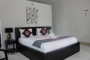 1 dormitorio, ropa de cama de alta calidad, minibar y caja fuerte