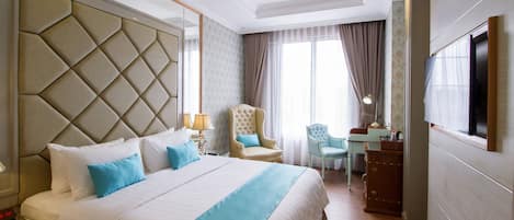 In-room safe, desk, rollaway beds, free WiFi
