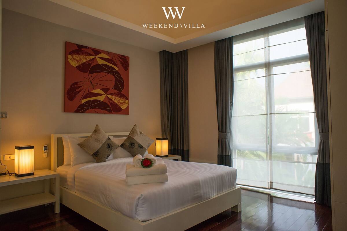 3 Bedrooms Nagawari Mantra Pool Villa - 2 | Premium bedding, individually decorated, individually furnished, desk