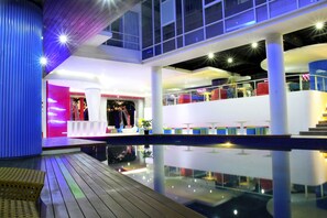 Indoor pool, outdoor pool