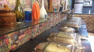 Daily continental breakfast (INR 450 per person)