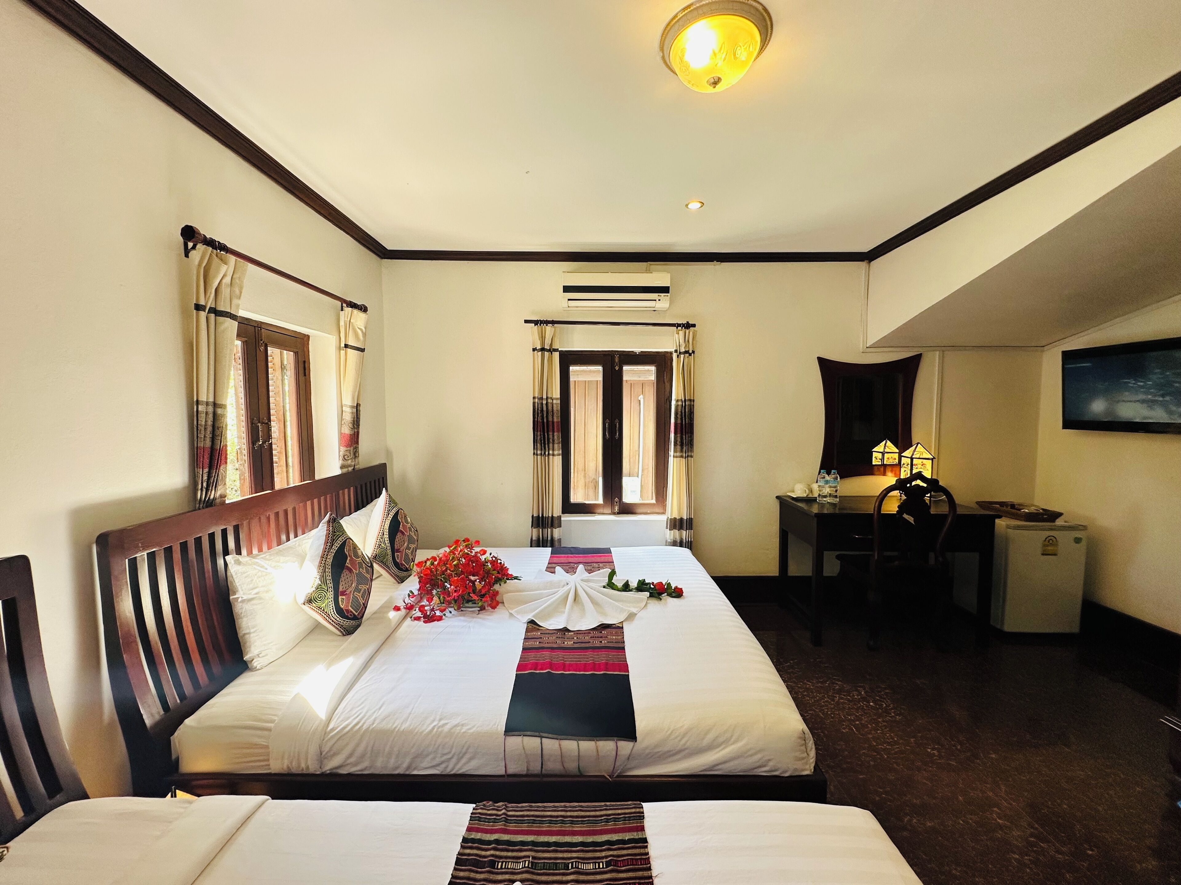 deluxe triple room | egyptian cotton sheets, premium bedding, down duvets, pillow-top beds