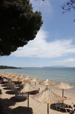Een bureau, verduisterende gordijnen, geluiddichte muren, gratis wifi. Porto Matina Hotel