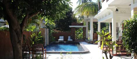 Façade de l’hébergement