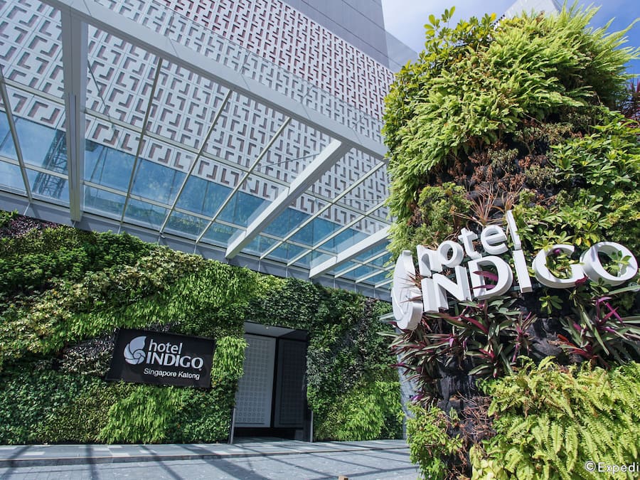 Entrée de l’hébergement