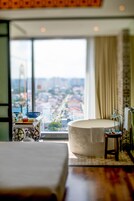 Quarto standard, 1 cama King (Heritage View) | Roupas de cama premium, frigobar, cofres nos quartos, escrivaninha