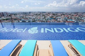 Outdoor pool, open 7:00 AM to 10:00 PM, pool loungers - Hotel Indigo Singapore Katong  by IHG (Singapore)