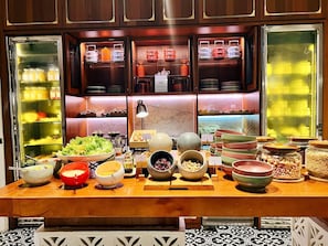 每日供应即点即煮早餐（需付费）