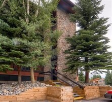 Entrada de la propiedad