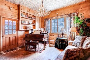 Chimenea, reproductor de DVD