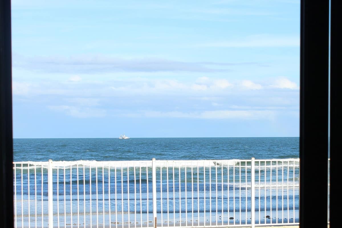 Vue sur la plage/l’océan