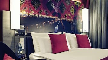 In-room safe, desk, soundproofing, rollaway beds