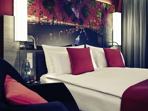 In-room safe, desk, soundproofing, rollaway beds