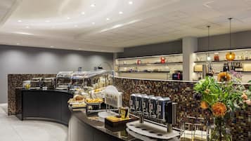 Daily buffet breakfast for a fee