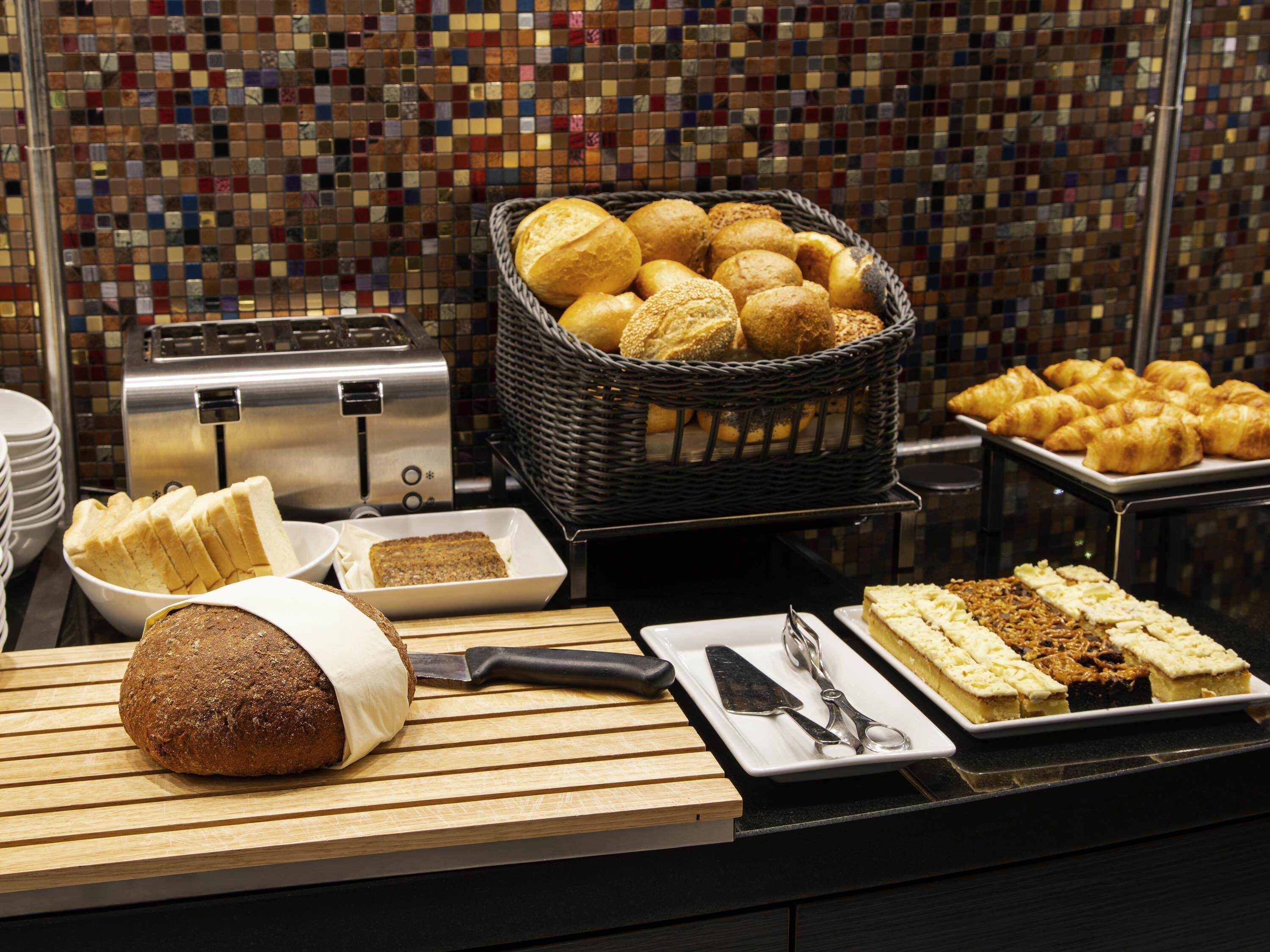 daily buffet breakfast (eur 14 per person)