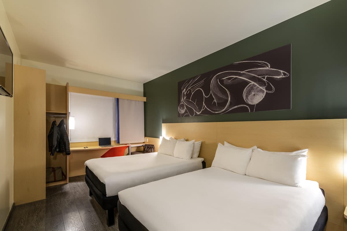 Standard Room, 2 Twin Beds | Desk, laptop workspace, iron/ironing board, free cribs/infant beds