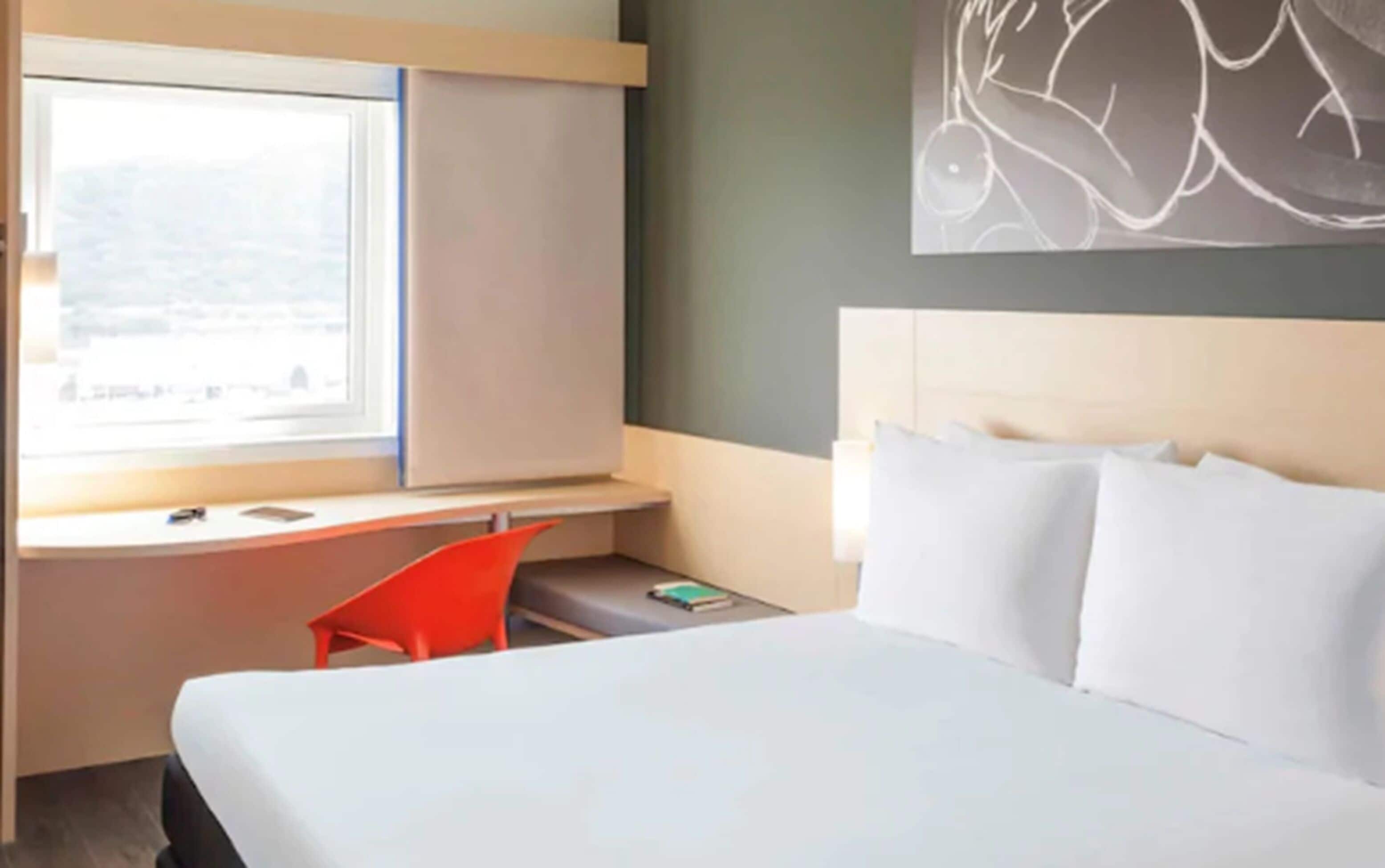 desk, laptop workspace, iron/ironing board, free cots/infant beds