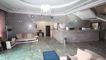 Lobby sitting area