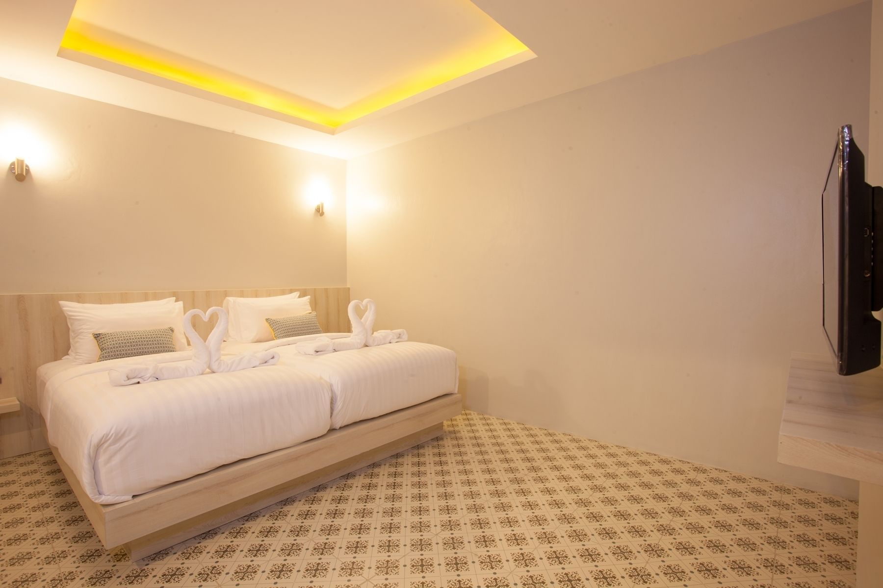 twin room | desk, free wifi