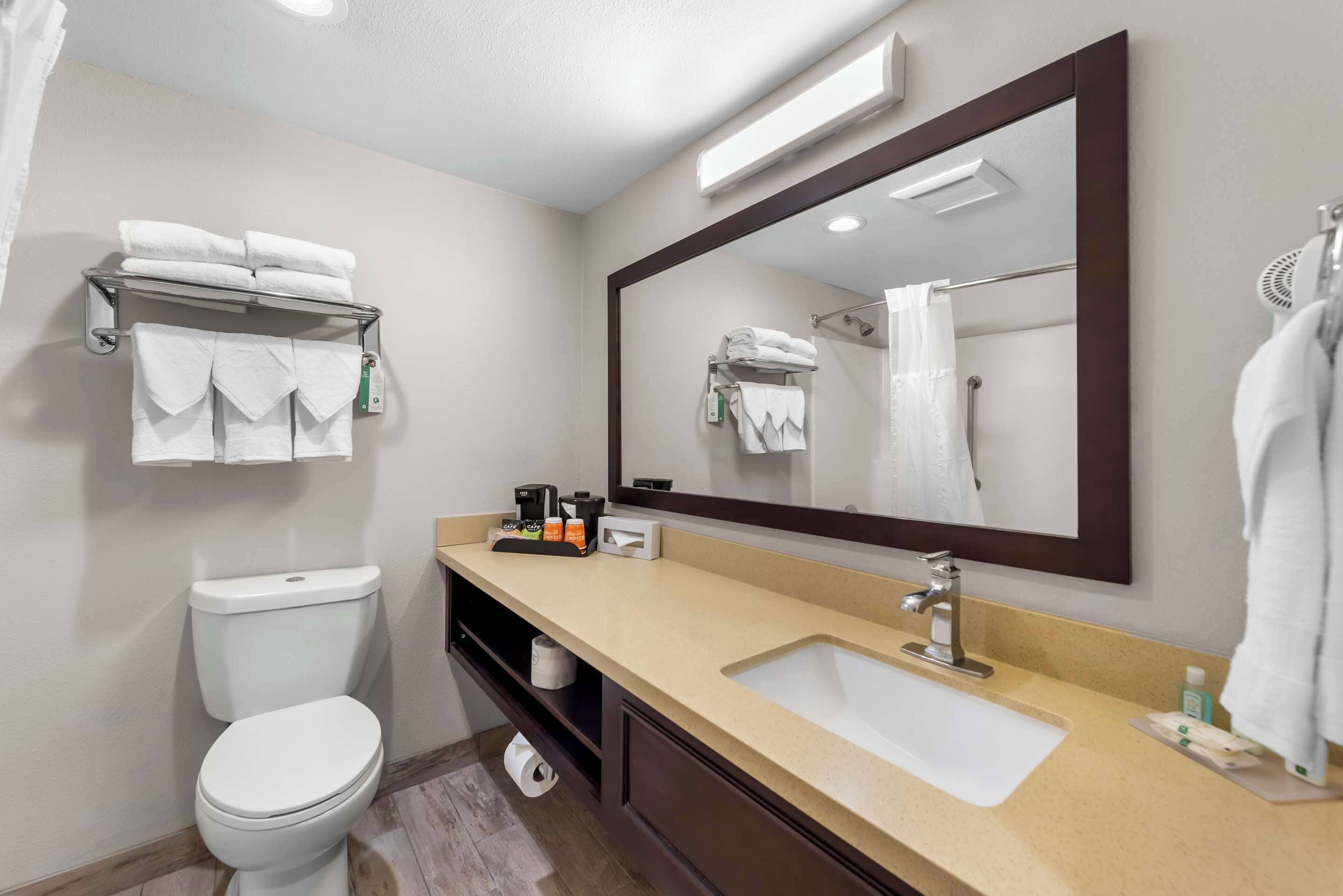 Standard Room, 2 Queen Beds, Non Smoking | Desk, blackout curtains, iron/ironing board, free WiFi