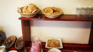 Frokostbuffé er inkludert hver dag