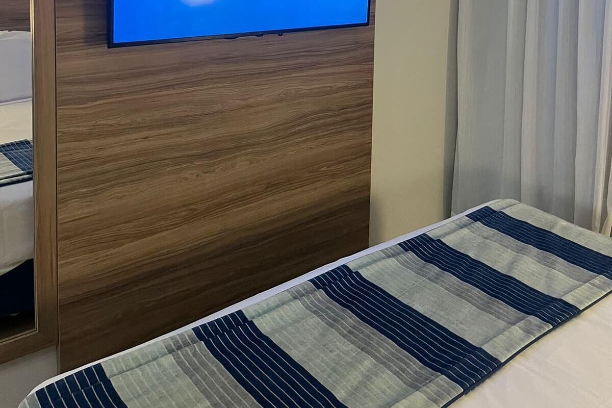 Minibar, in-room safe, blackout drapes, free WiFi