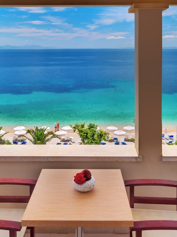 Deluxe Apartment, 1 Bedroom, Sea View | Beach/ocean view