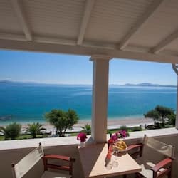 Deluxe Apartment, 1 Bedroom, Sea View | 1 bedroom, premium bedding, in-room safe, laptop workspace