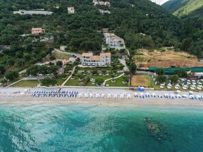 Deluxe Apartment, 1 Bedroom, Sea View | Beach/ocean view - Krouzeri Beach Apartments (Corfu)