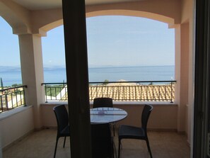 Duplex, 2 Bedrooms, Sea View | Terrace/patio - Barbati Beach Apartments (Corfu)