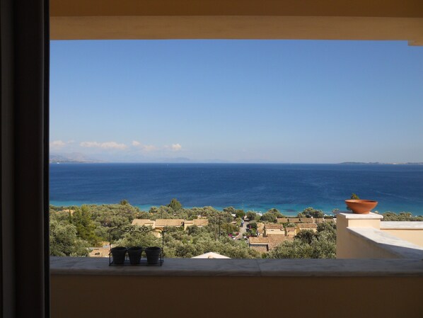 Duplex, 2 Bedrooms, Sea View | View from room - Barbati Beach Apartments (Corfu)