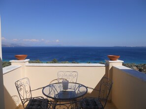 Duplex, 2 Bedrooms, Sea View | Terrace/patio - Barbati Beach Apartments (Corfu)