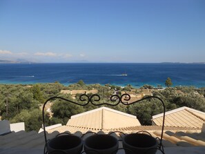 Duplex, 2 Bedrooms, Sea View | View from room - Barbati Beach Apartments (Corfu)