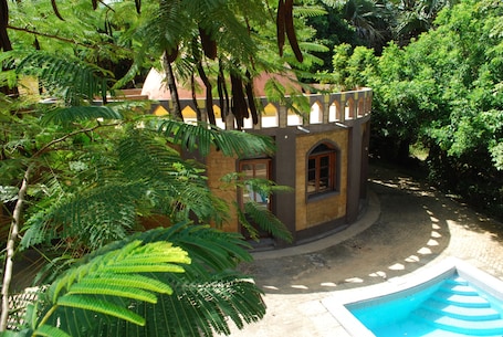 Detalle exterior. Sandele Eco Retreat