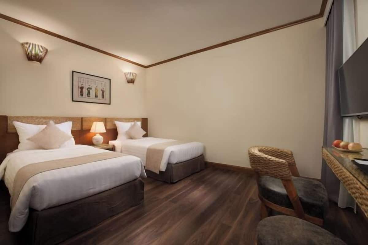 1 dormitorio, ropa de cama de alta calidad, minibar y caja fuerte