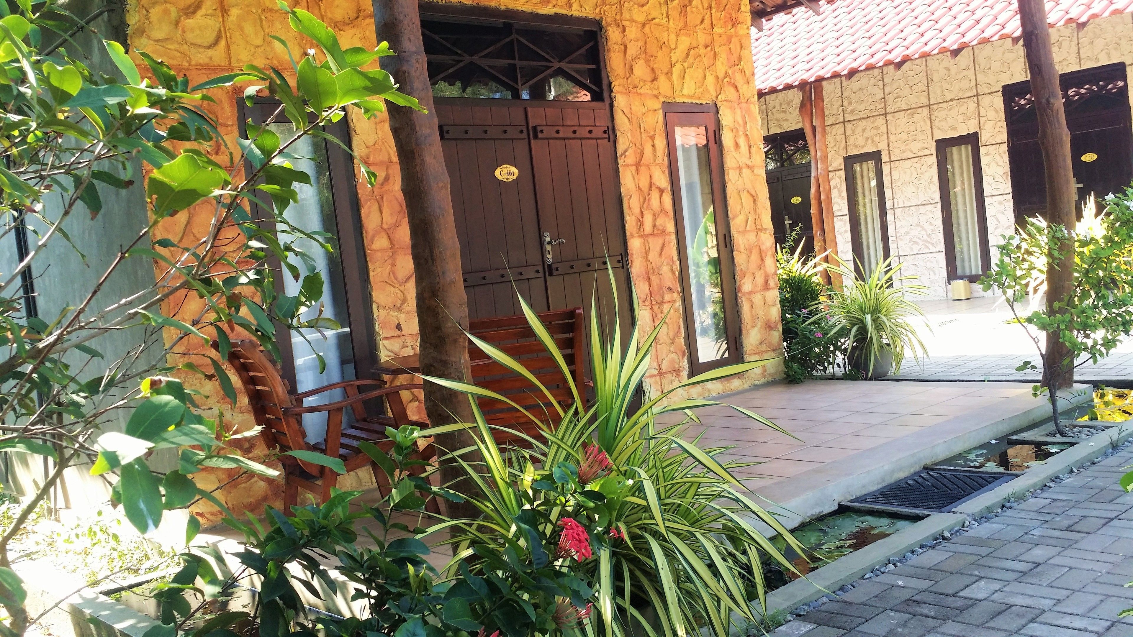 部屋からの景観