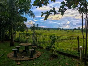 Vue depuis l’hébergement