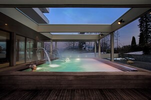 双人护理室、桑拿、热水浴缸、湿蒸房、土耳其浴、身体护理