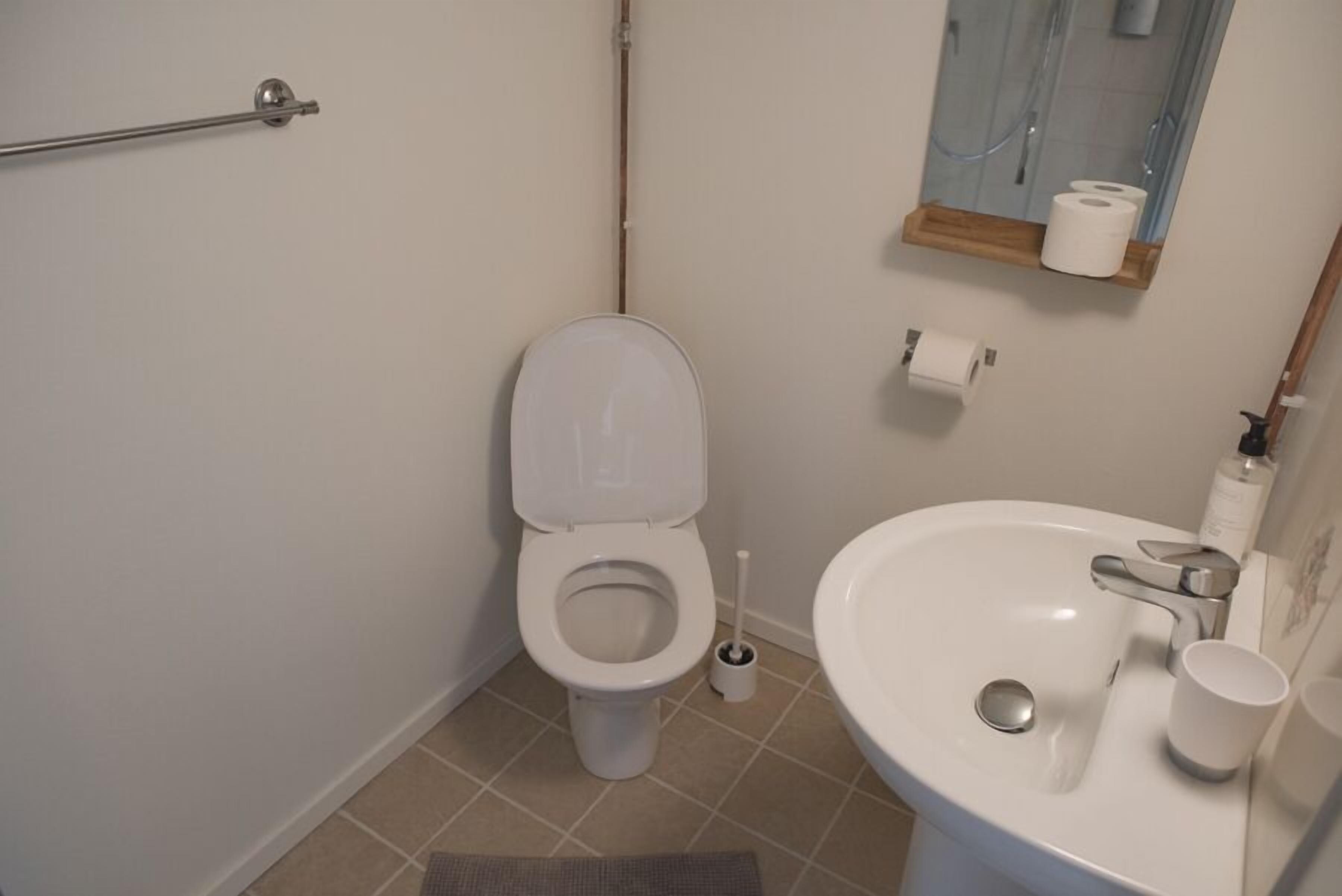 comfort single room, 1 single bed, shared bathroom | bathroom | shower, free toiletries, towels