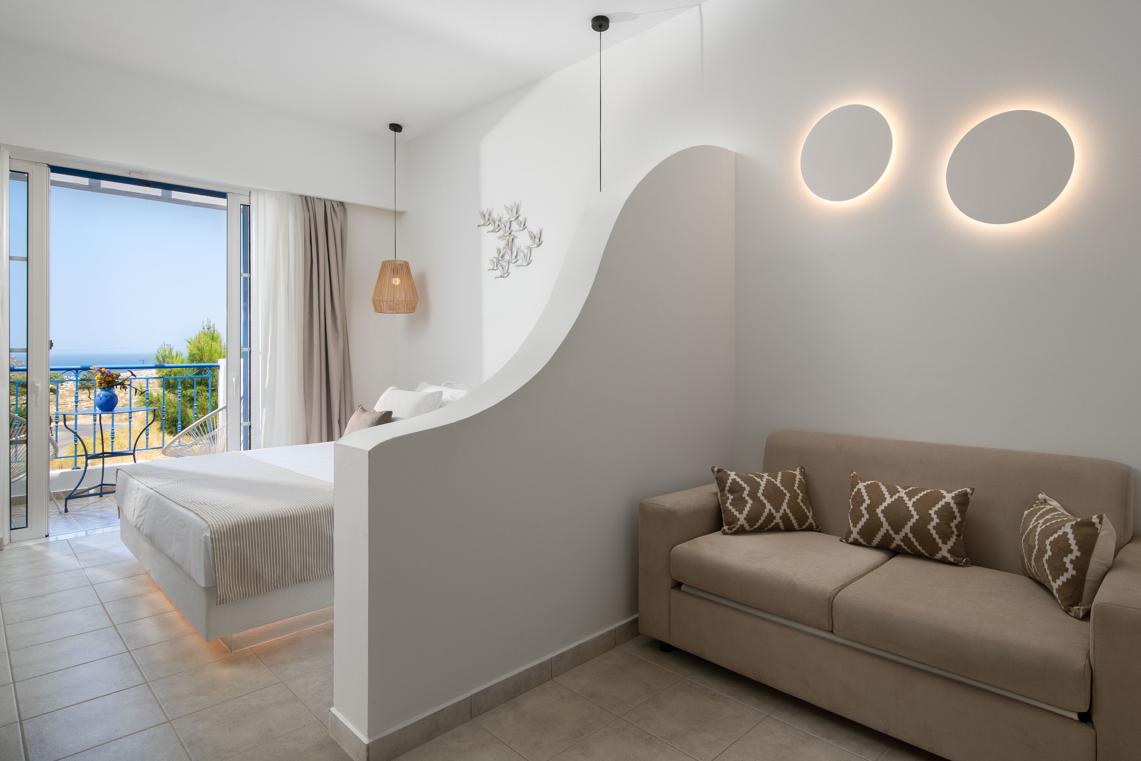Superior Lux New Renovated With Panoramic View and free Airport shuttle (A/C Included) | Allergikerbettwaren, schallisolierte Zimmer, Bügeleisen/Bügelbrett