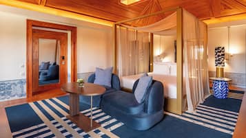 1 Schlafzimmer, hochwertige Bettwaren, Minibar, Zimmersafe