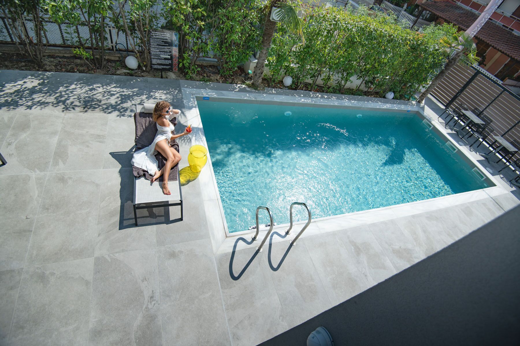 Seasonal outdoor pool