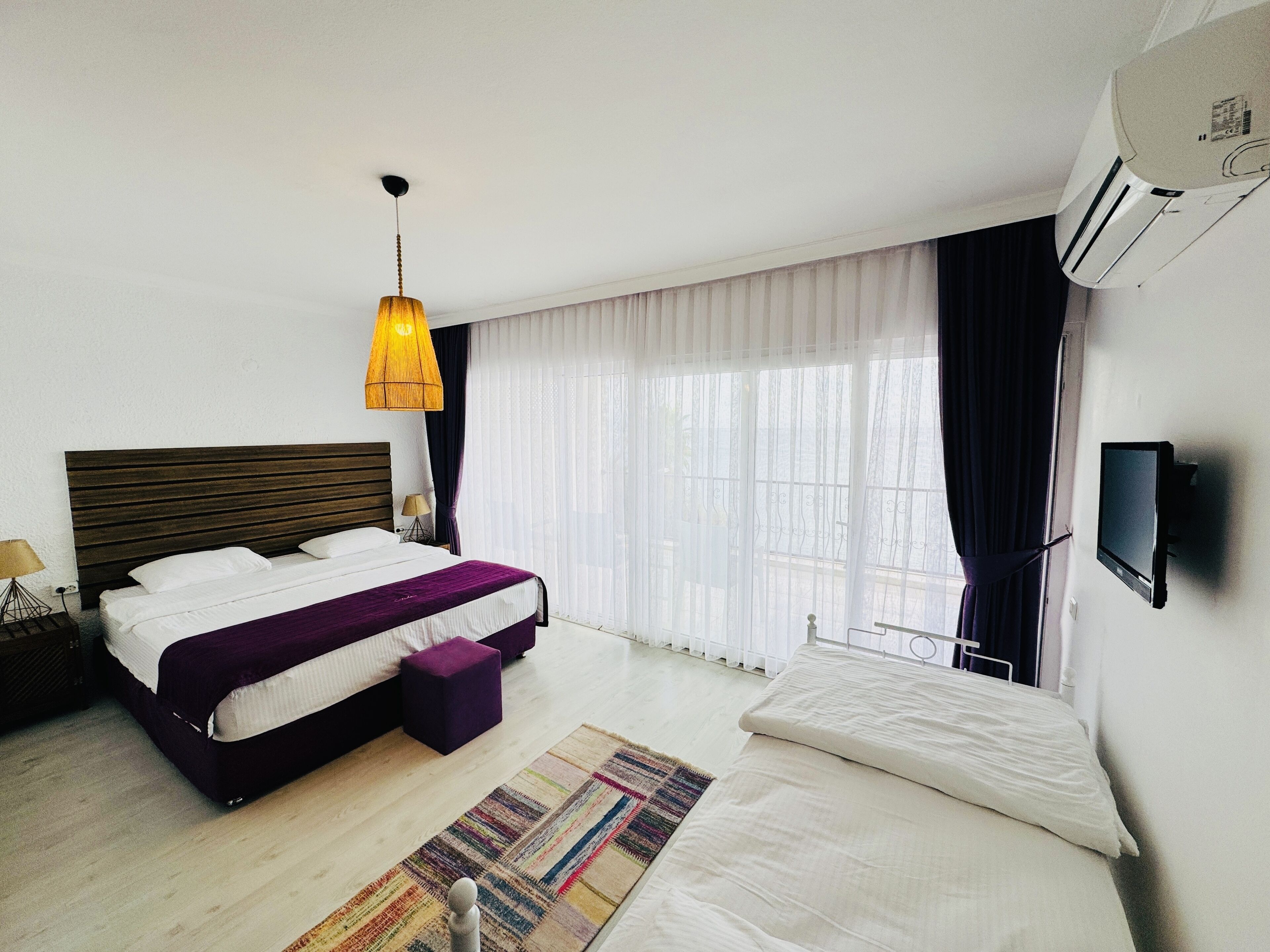 superior triple room, sea view | soundproofing, free wifi