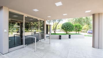 Entrada de la propiedad