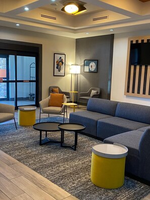 Sala de estar en el lobby